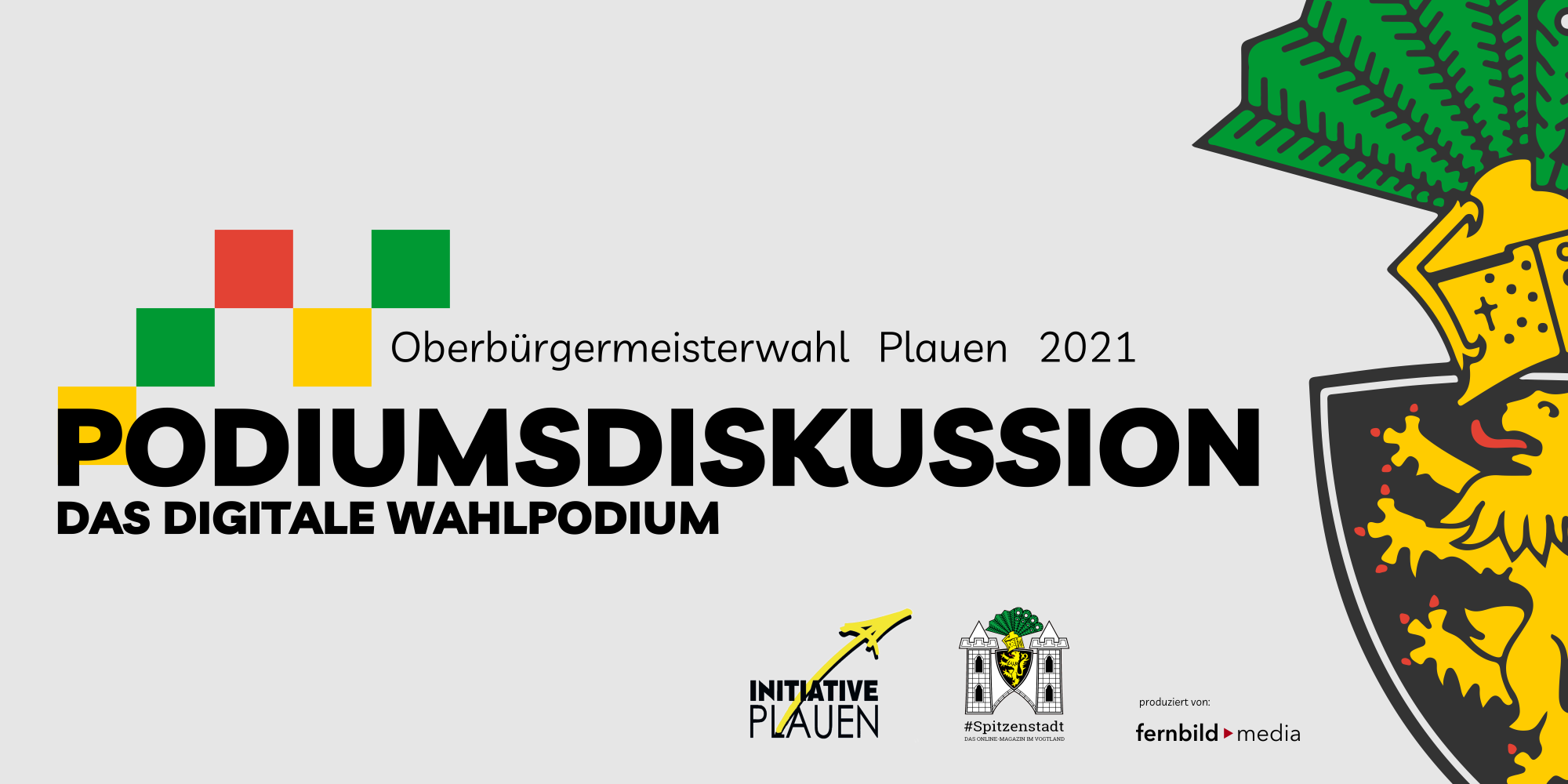 Podiumsdisskusion - Oberbürgermeisterwahl in Plaien 2021