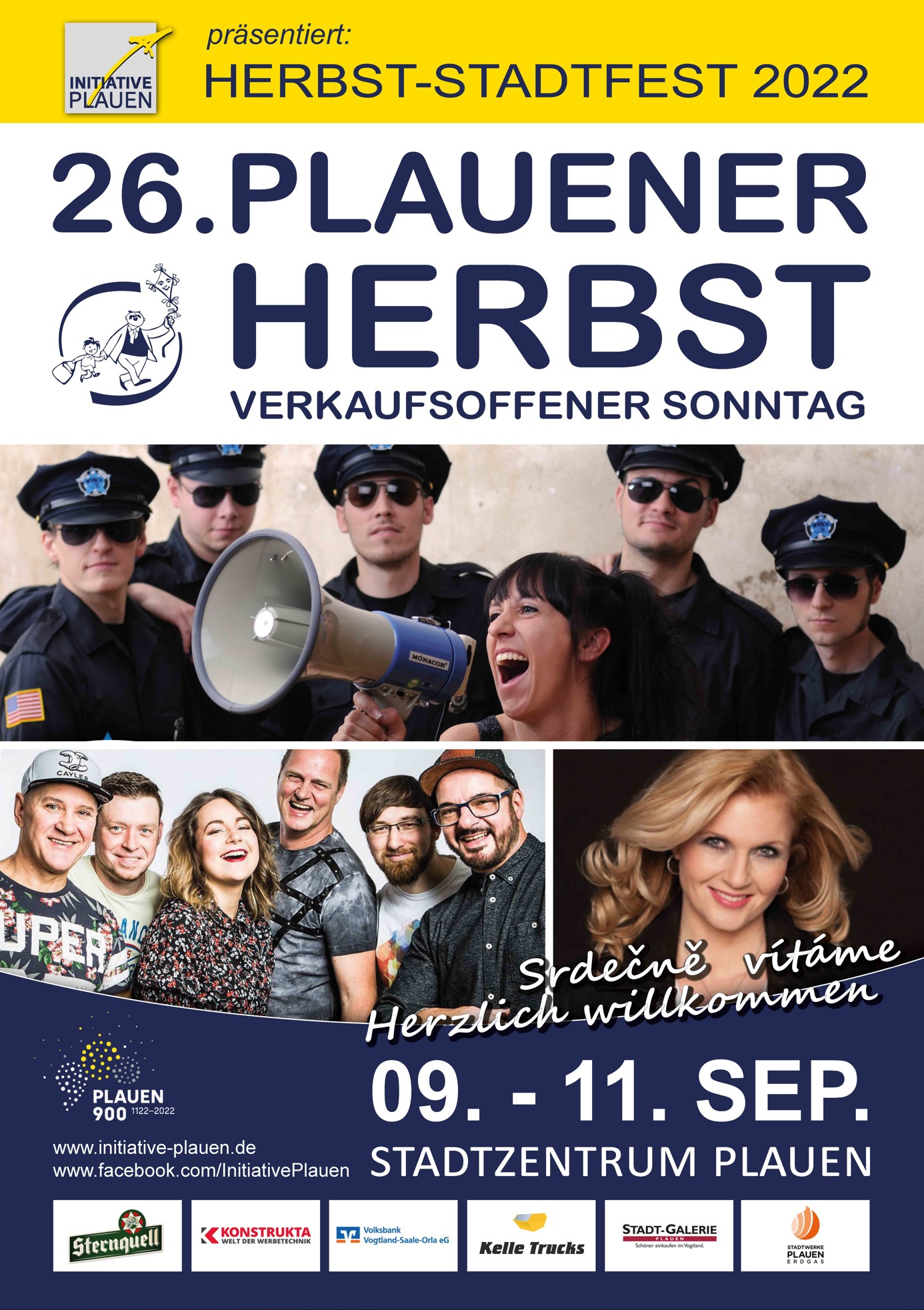 Plakat Plauener Herbst 2022