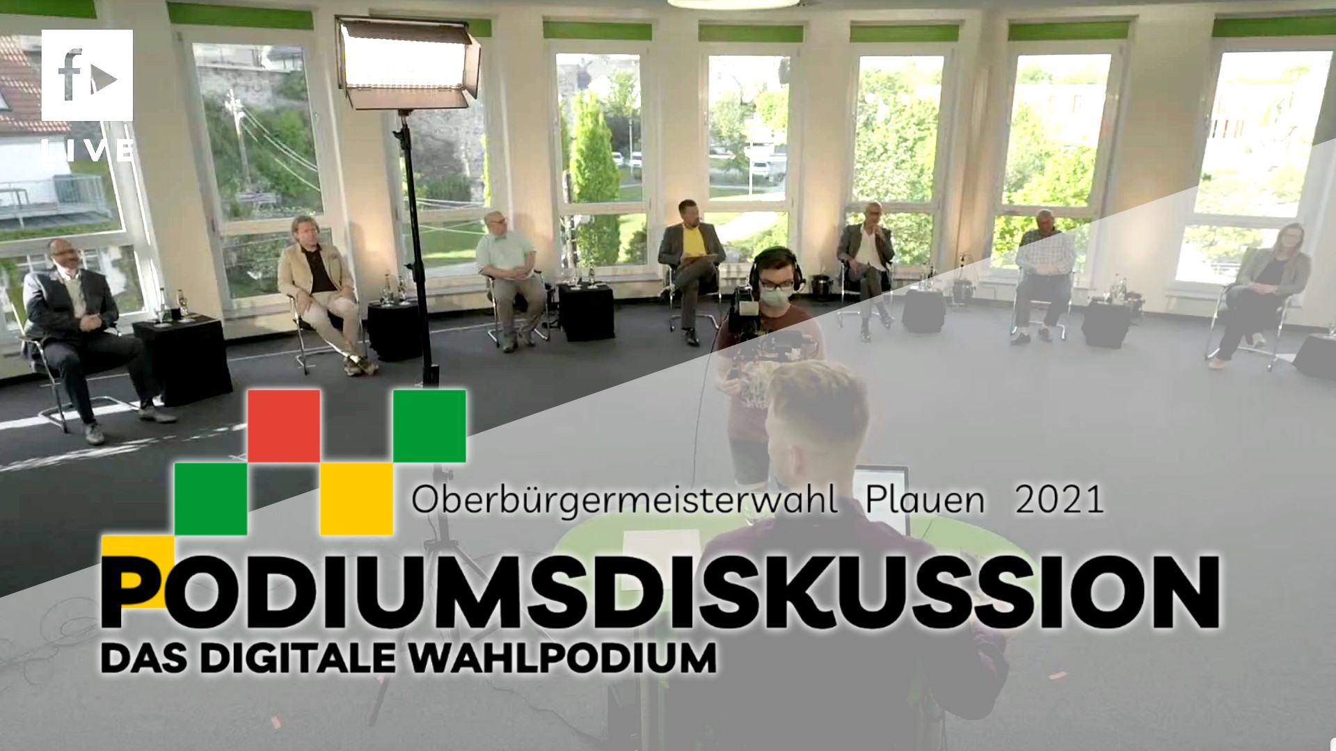 Podiumsdisskusion - Oberbürgermeisterwahl in Plauen 2021